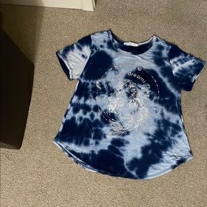 Blue Tie-Dye Kids Shirt